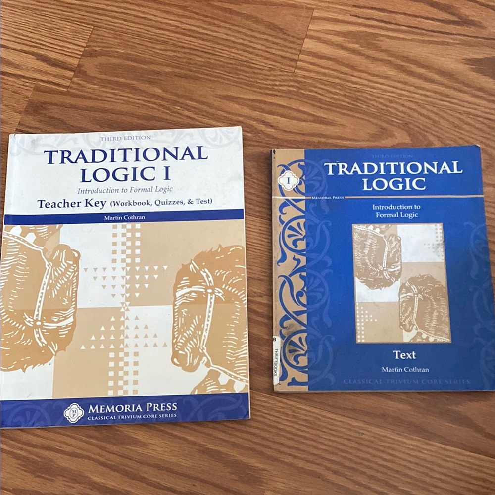 Traditional Logic I Textbook and Teacher Key Set